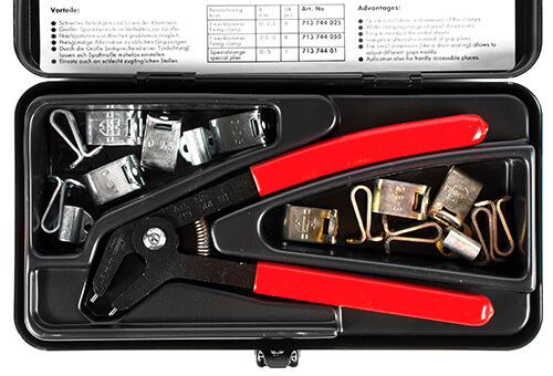 Assistant de machoires et outils de soudure